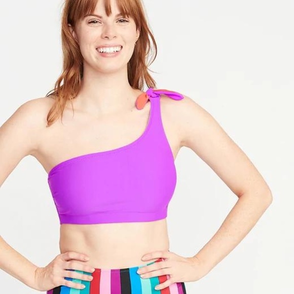 Old Navy Other - Old Navy One-Shoulder Swim Top for Women New